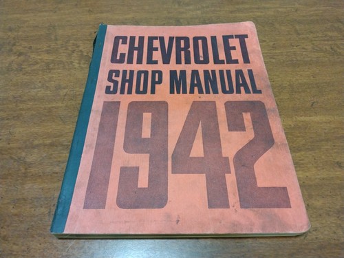 1942 chevrolet shop manual - 1942,