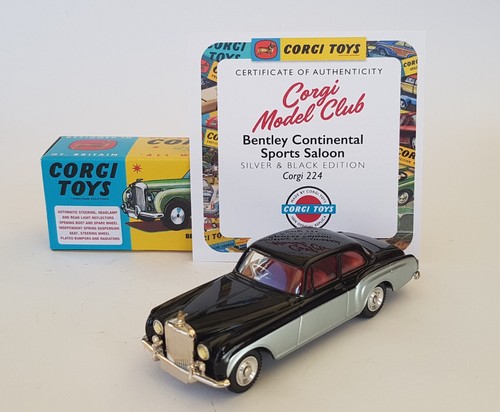 Corgi model club 224 - corgi, bentley