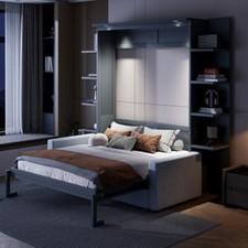 Queen Size Murphy Bed Wall Bed