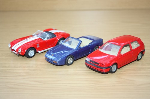 Collectable toy vehicles - 3,