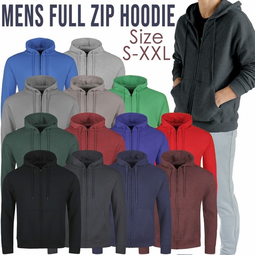 Mens full zip plain - full,