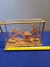 Vintage Chinese Cork Art