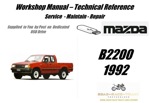 Mazda b2200 service - mazda, repair