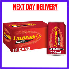 Lucozade Energy Drink Original 12x330ml multipack
