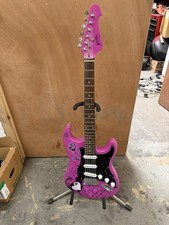 Jaxville Pink Punk strat Style