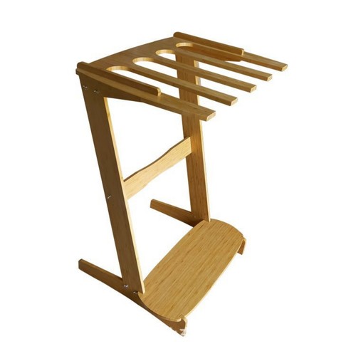 Surfboard rack bamboo - surfboard,