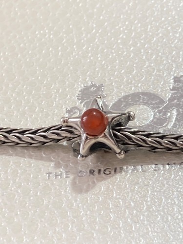 Retired trollbeads carnelian - trollbeads,