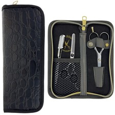 Crocodile black scissors - black,