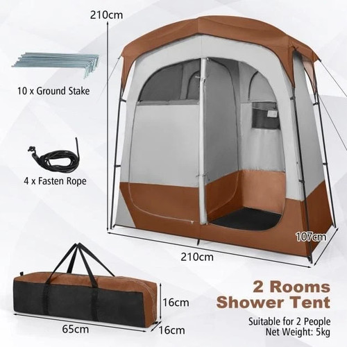Camping shower changing tent - camping,