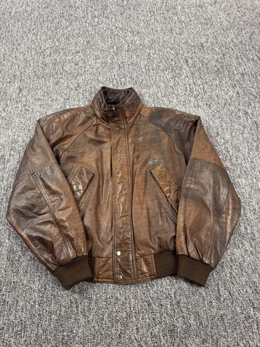 Hunting horn leather jacket - hunting,