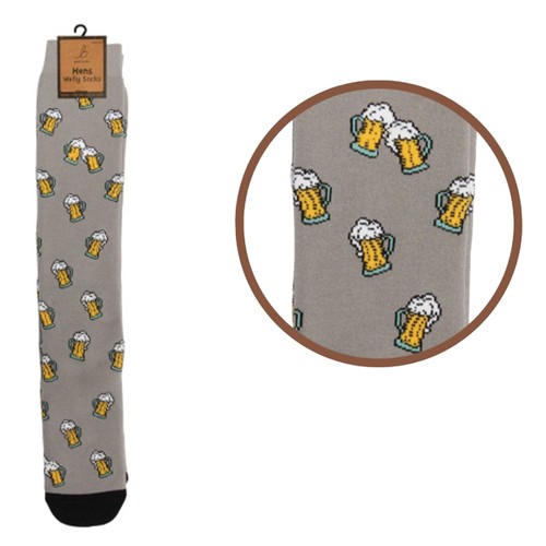 Otterdene mens welly socks - mens,