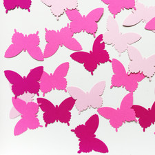 Martha Stewart Country Butterfly Punch Pink Tone Party Decor Craft Confetti