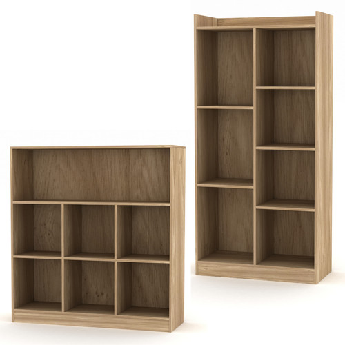 Tall wide wooden - wooden, cube