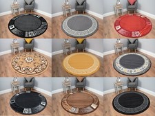 New round circle rugs modern - round,