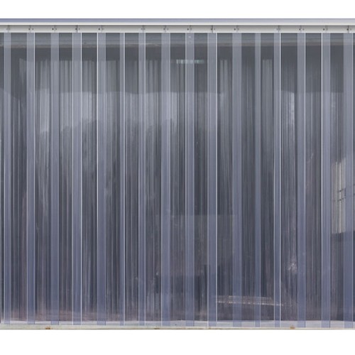 Plastic strip door curtain kit - plastic,