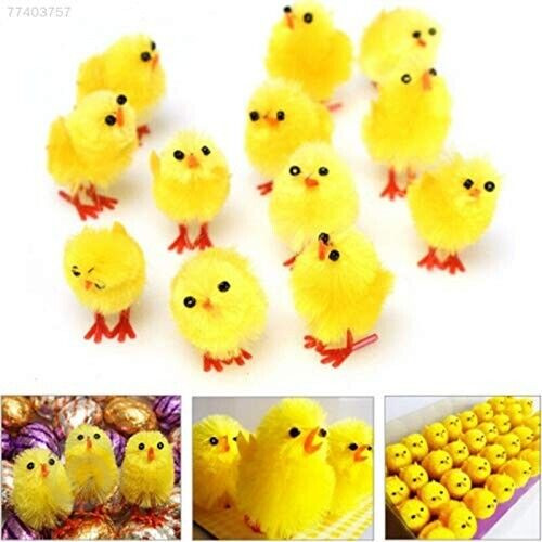 160 mini yellow chicks - -,