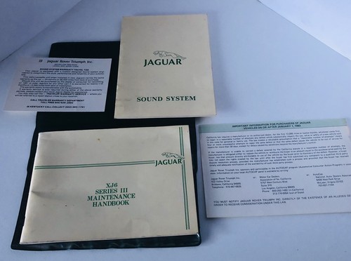 1984 jaguar xj6 - 1984,