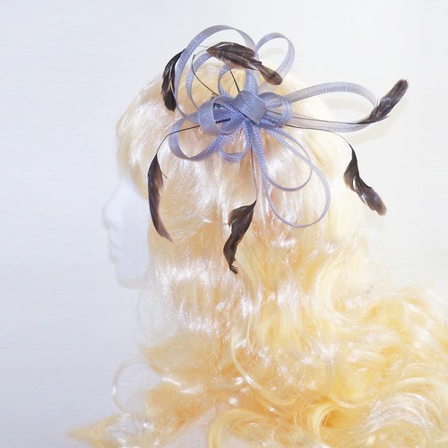 Wedding day fascinator - wedding, large