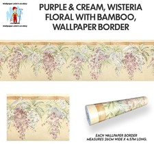 Purple & Cream, Wisteria