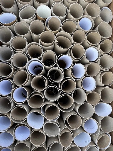 Least 700 cardboard tubes - at,