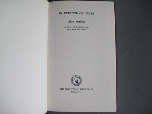 Vintage book in defence of - vintage,