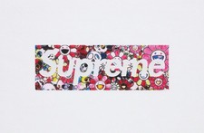 SS20 Supreme Takashi Murakami Covid-19 Relief Box Logo Tee T-Shirt 2020 - Size M