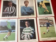 Typhoo Tea 6 football cards of 60s legends in good condition 