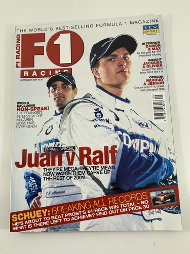 Racing magazine september - f1,