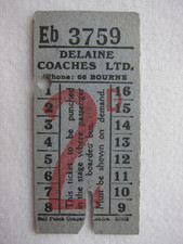 Bus / Tram Ticket - Delaine