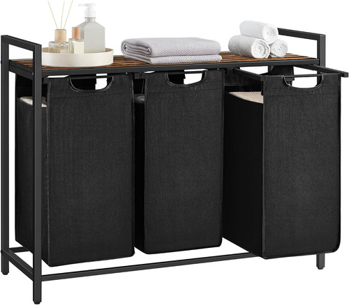 Laundry basket compartment - basket,, 3-compartment