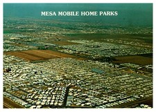 postcard 4x6 Mesa Mobile Home