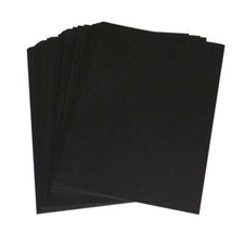 A4 Black Card Stock
