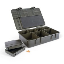Saber Capsule Tackle Boxes Adjustable Storage Carp Fishing Coarse Match Sea Fly