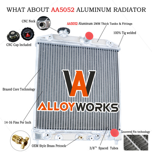 Radiator for honda civic - for,