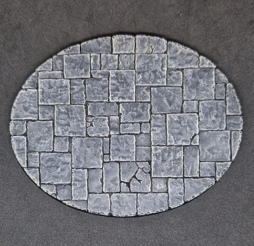 120mm oval flagstone resin - 120mm,