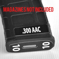 .300 AAC MAG STICKERS fits