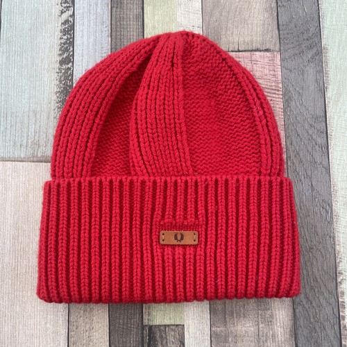 Fred perry beanie winter red - fred,