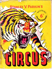 STANLEY V PARKIN'S CIRCUS 1948/49 PROGRAMME. BINGLEY HALL BIRMINGHAM SEASON