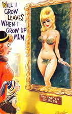 Bamforth comic postcard - ,