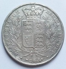 1844 Crown Coin Queen Victoria