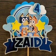 Bluey cake topper, Bluey