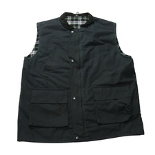 Mens waxed cotton - cotton, gilet