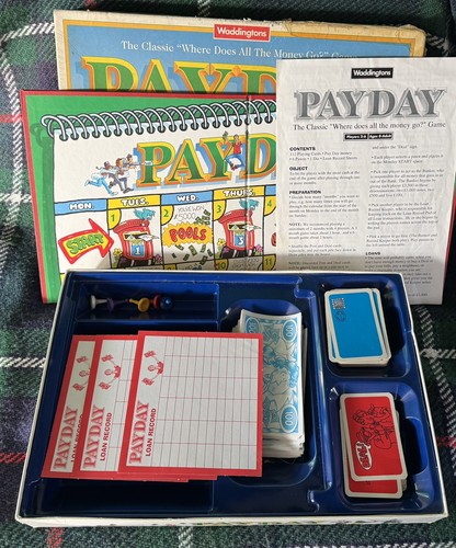 Vintage 1994 payday board game - 1994,