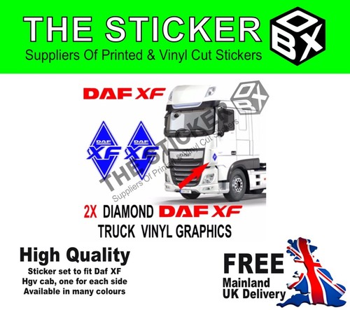 Daf truck hgv vinyl cut - hgv,