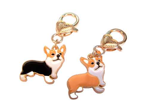 Different enamel corgi - 2,