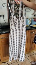 Holly Willoughby Check Midi Dress Size 10 Good Condition
