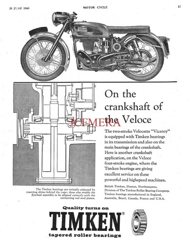 Velocette viceroy motor - velocette,