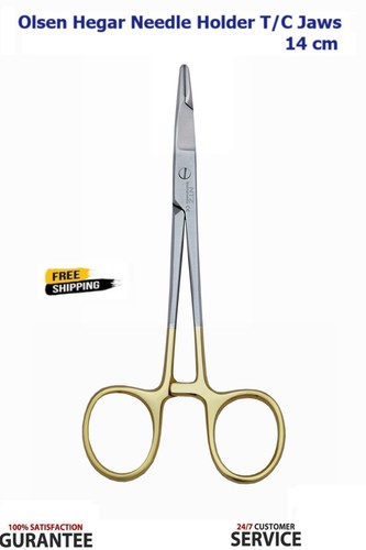 Olsen hegar needle holder - olsen,