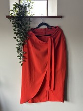 River Island Women Orange Slit