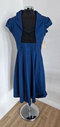 Lindy bop blue fit flare - lindy,